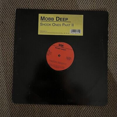 Mob Deep Shook Ones Part 2 Vinyl 12” Classic Hip Hop Record