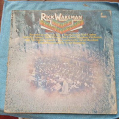 Rick Wakeman ‎– Journey To The Centre Of The Earth - Vinyl, Album, Stereo.