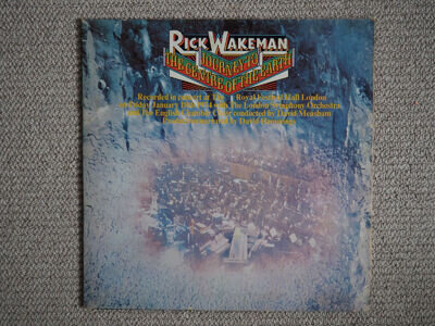 Rick Wakeman – Journey To The Centre Of The Earth vinyl LP on A&M AMLH63621