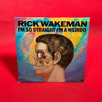 RICK WAKEMAN I'm So Straight I'm A Weirdo 1980 UK 7" vinyl single original 45