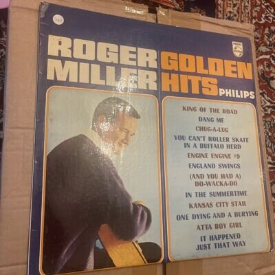 Roger Miller Golden Hits - Philips - BL7696 - Mono - 1965 - UK - VG - VG