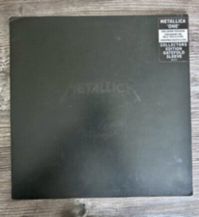 Metallica One Collectors Edition Gatefold Sleeve 12” Vinyl.