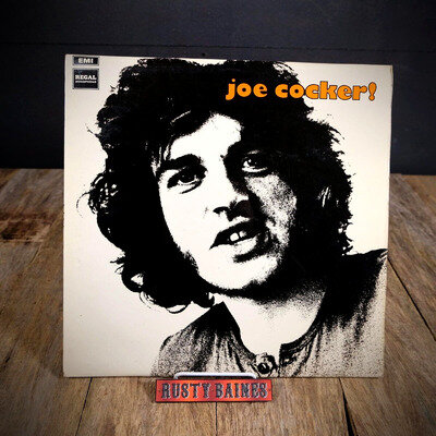 LP Record Joe Cocker! (self titled) SLRZ 1011, 61 1U/ 62 1U 1st Press, Grade VG