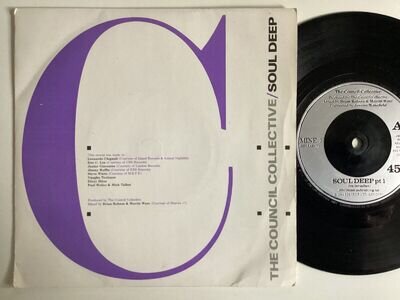 The council collective, Soul deep 7” 45 VINYL SINGLE 1984 Paul Weller Mod.