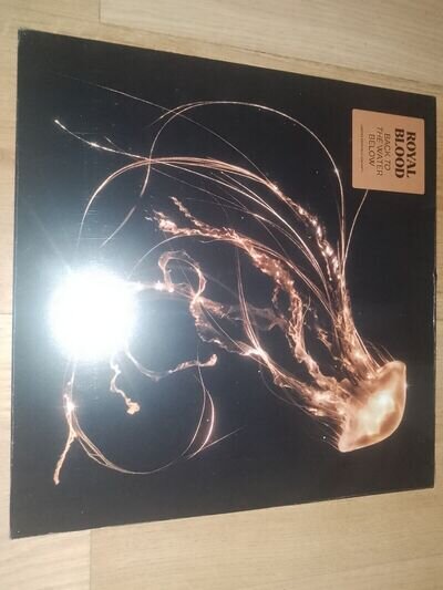 ROYAL BLOOD BACK TO THE WATER BELOW CLEAR VINYL LP BRAND NEW STILL SEALED