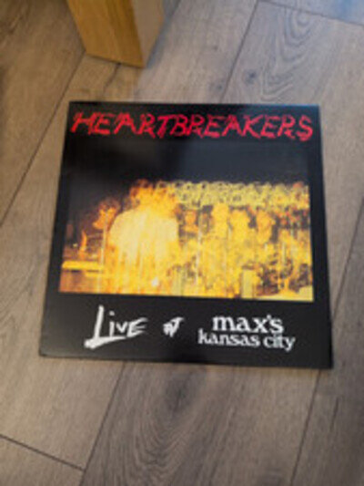 The Heartbreakers - Live At Max's Kansas City Vinyl 1979 LP, Album UK BEGA9