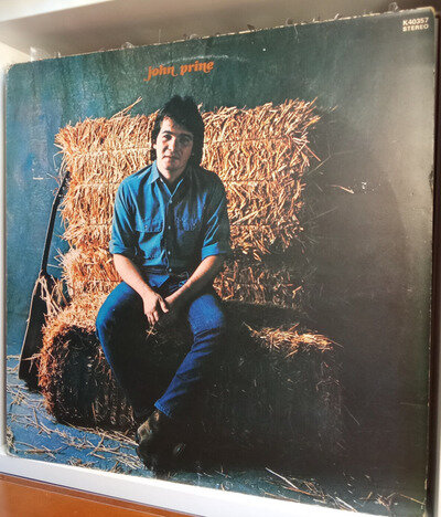 JOHN PRINE - JOHN PRINE UK Press VINYL LP Atlantic K40357 Insert Free UK Postage