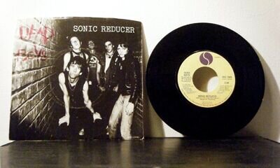 DEAD BOYS 7 Inch 45 Sonic Reducer_Down in flames 1977 Sire vinyl PS