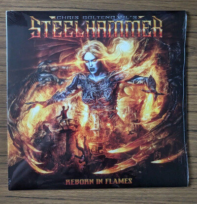 Chris Boltendahl's Steelhammer: Reborn In Flames (vinyl, new)