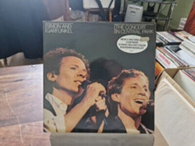 Simon & Garfunkel Vinyl Double Album The Concert in Central Park + Booklet