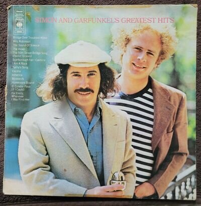 SIMON & GARFUNKEL - GREATEST HITS. 1972 UK FOLK ROCK 12" COMPILATION L.P.