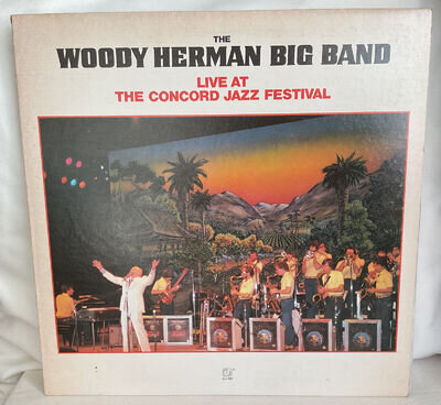 The Woody Herman Big Band - Live At The Concord Jazz Festival, Vinyl LP, CJ-191