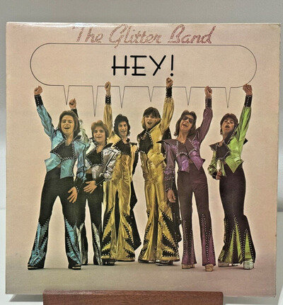 THE GLITTER BAND HEY ! 12" VINYL LP BELLS 241 1974