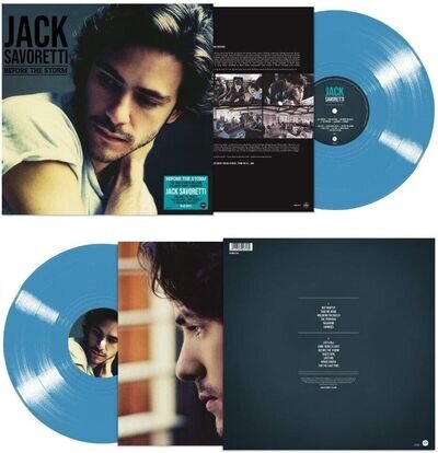 Jack Savoretti Before The Storm Blue Coloured Vinyl LP [New & Sealed]