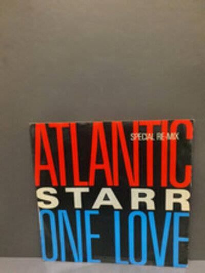 ATLANTIC STARR- ONE LOVE- 12" VINYL