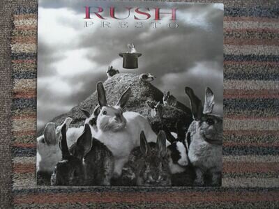 Rush ~ Presto ~ 1989 UK Vinyl LP.