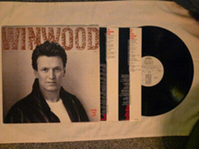 Steve Winwood - Roll With It 12" Vinyl album VG