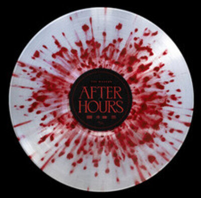 After Hours (X) (Clear/Red Splatter Vinyl) by Weeknd (Vinyl Record 2020)