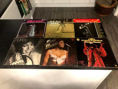 Original Diva 'Shirley Bassey' LP/Vinyl Record Bundle..