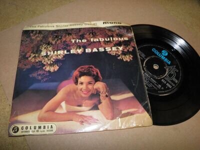 SHIRLEY BASSEY- THE FABULOUS No2 VINYL 7" 45RPM EP PS