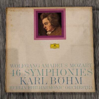 Wolfgang Amadeus Mozart 46 Symphonies Karl Bohm 15 LP Boxset