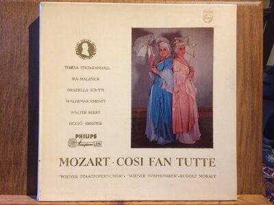 Philips A 00417/19 3xLP mono Box Set: Mozart: Cosi fan tutte; Moralt