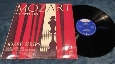 Mozart Overtures LP Figaro/Don Giovanni/Magic Flute Etc *EX/EX*