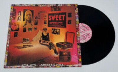 THE SWEET - Sweet 16 It's It's ... Sweet Hits Uk Lp Vinyl Record Gram 16 VGC