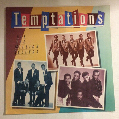 The Temptations - All The Million Sellers 12" LP Compilation