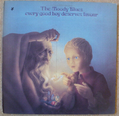 The Moody Blues Every Good Boy Deserves Favour US Vinyl LP + Inner VG+/VG+