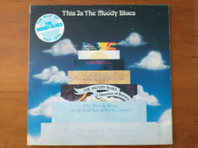 THIS IS THE MOODY BLUES (Best Of 1967-1973) 2 x Vinyl LP Album Set (1974) - VGC