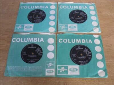 THE SEEKERS JUDITH DURHAM 4 X 7" SINGLES in COMPANY SLEEVES