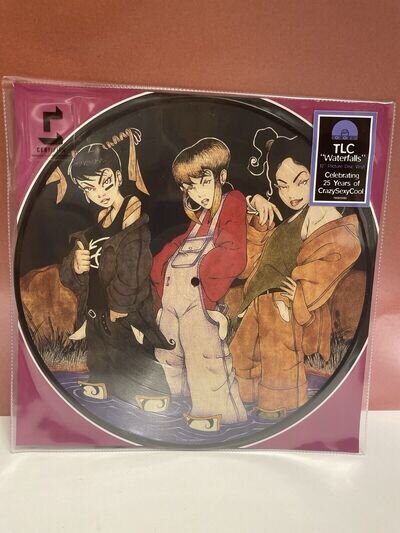 TLC WATERFALLS 12" VINYL PICTURE DISC LIMITED EDITION BRAND NEW