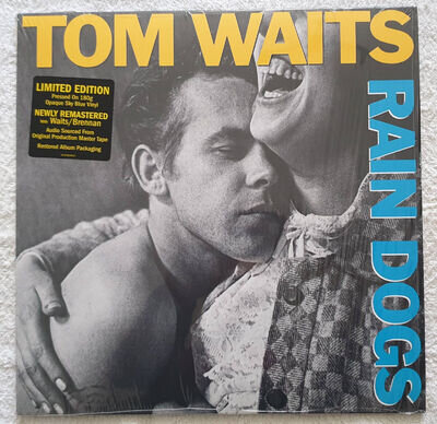 Tom Waits Rain Dogs 2023 Remastered Blue Vinyl