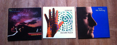 GENESIS/PHIL COLLINS Vinyl LPS And Then There../Invisible Touch, Hello I Must..