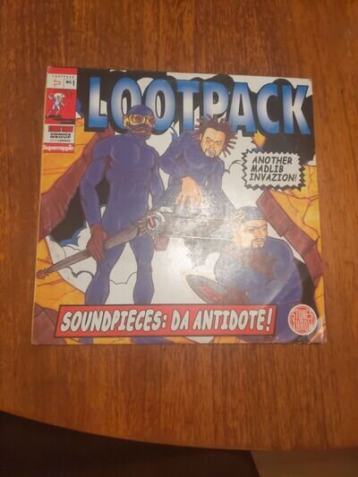 LOOTPACK Soundpieces Da Antidote 2xVinyl LP 1999 Madlib MISSING ONE RECORD C&D