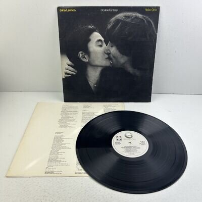 John Lennon & Yoko Ono Double Fantasy Vinyl LP Album Ex Con 1980 UK Album K99131