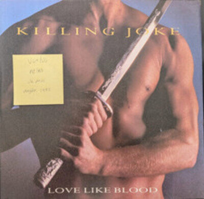 Killing Joke Love Like Blood Vinyl Record VG+/VG EGOX 20 1985