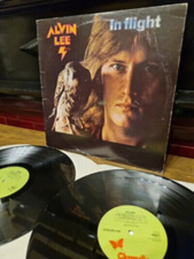 Alvin Lee "In Flight" (1974) UK 12 Inch Double LP