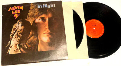 Alvin Lee In Flight 2x Lp Ten Years After blues rock Live Ex