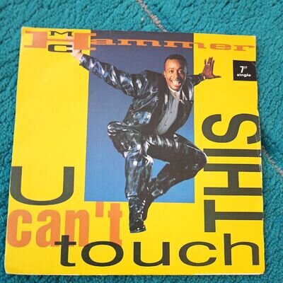 MC Hammer U Can’t Touch This 7 Inch Vinyl