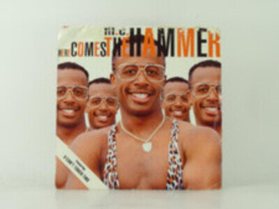 MC HAMMER HERE COMES THE HAMMER (31) 2 Track 7" Single Picture Sleeve CAPITOL RE