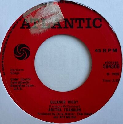 Aretha Franklin - Eleanor Rigby - 7” Vinyl Single