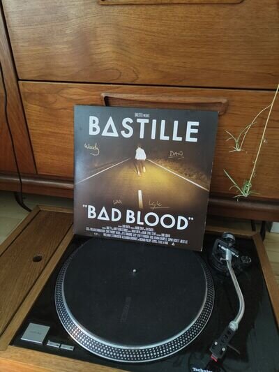 Bastille Bad Blood vinyl signed limited edition 1 of 1000