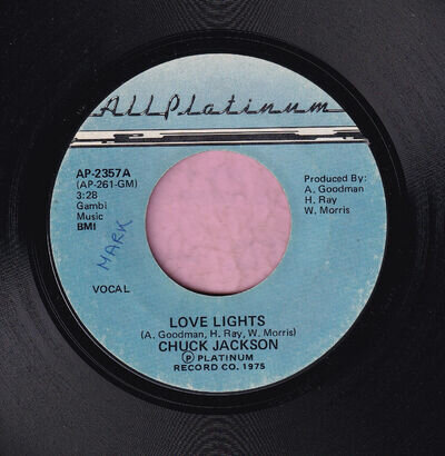 Chuck Jackson " Love Lights " All Platinum Northern / Soul Listen