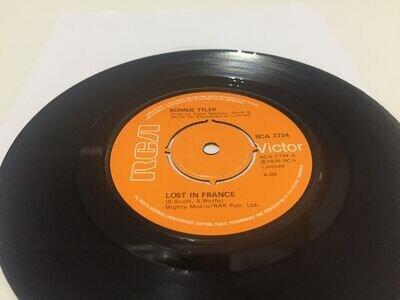 BONNIE TYLER LOST IN FRANCE 7" VINYL RECORD 1976