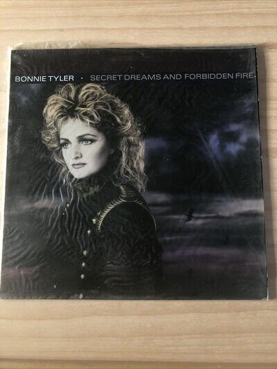 BONNIE TYLER - SECRET DREAMS AND FORBIDDEN FIRE - 12" VINYL LP RECORD