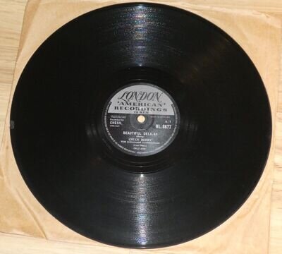 Chuck Berry - Beautiful Delilah / Vacation Time - 1958 78RPM Shellac 10"