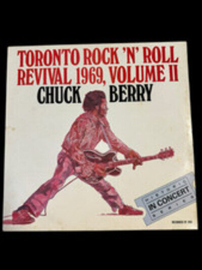 Chuck Berry Toronto Rock 'n' Roll Revival 1969, Volume II LP Vinyl Record 1983