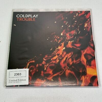 Coldplay - Trouble / Brothers & Sisters 7" Single Limited Edition #2363 - Ex/Ex